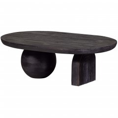 CAFE TABLE UBALL BLACK MANGOWOOD - CAFE, SIDE TABLES